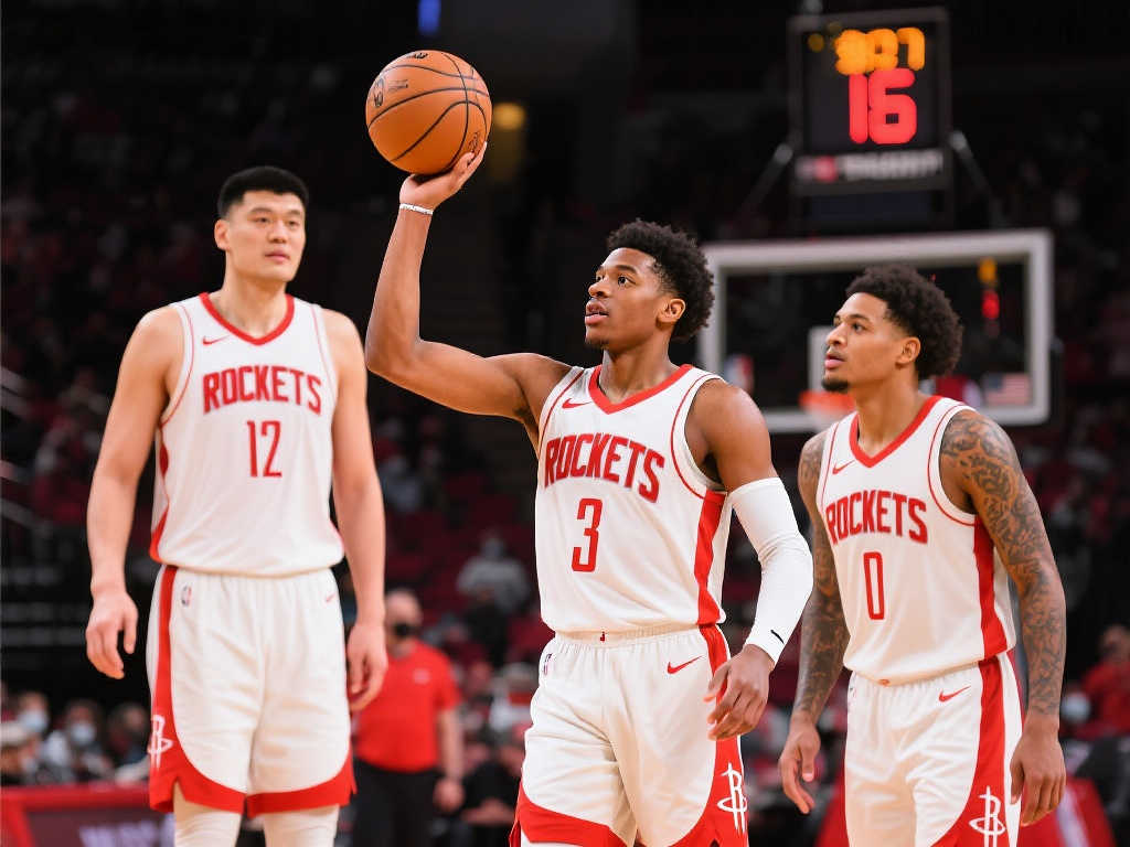 火箭新三少威力惊人!阿门创历史纪录,数据媲美姚明 火箭新三少威力惊人!阿门创历史纪录,数据媲美姚明